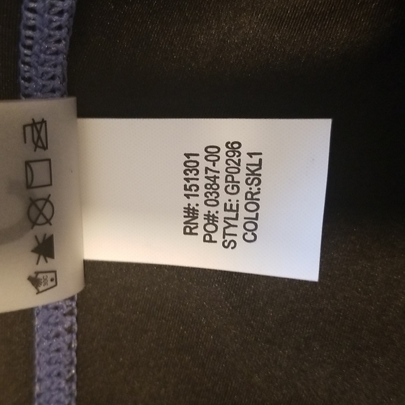 💕GOOD AMERICAN💕 Core Strength Legging Sky Leopard Ombre Blue GA2 Medium NWT - Picture 15 of 15